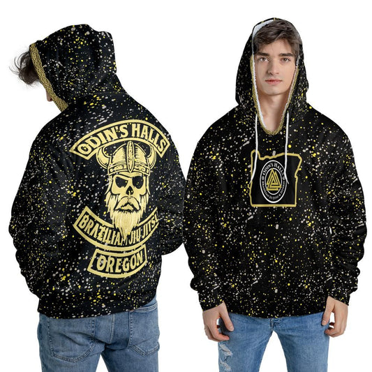 Viking splatter Fleece Hoodie