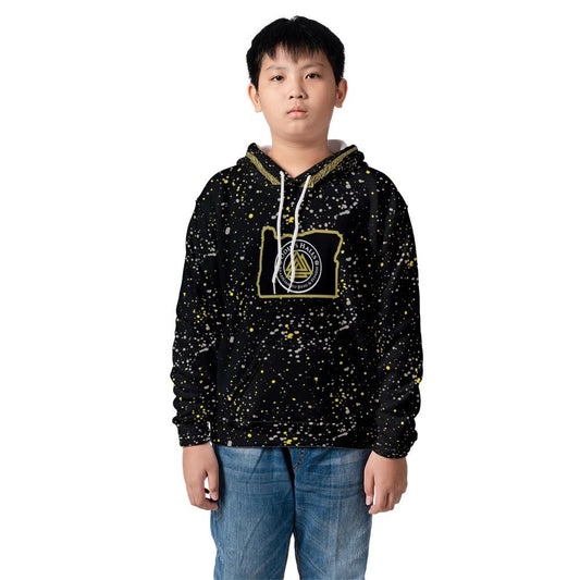 Viking Splatter Youth Hoodie (Lightweight)